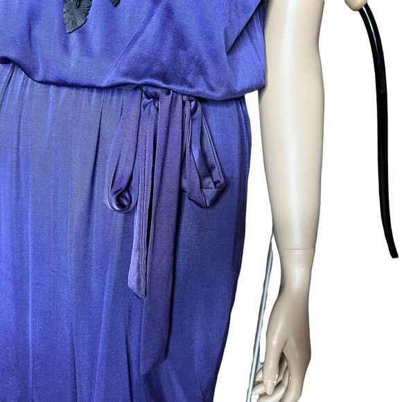 NWT 2B.Rych sleeveless purple dress flowers - Picture 5 of 10